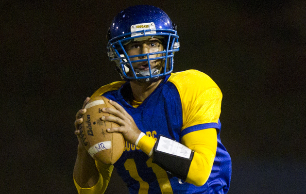 Kaiser quarterback Kahoalii Karratti has the Cougars undefeated in the OIA White.