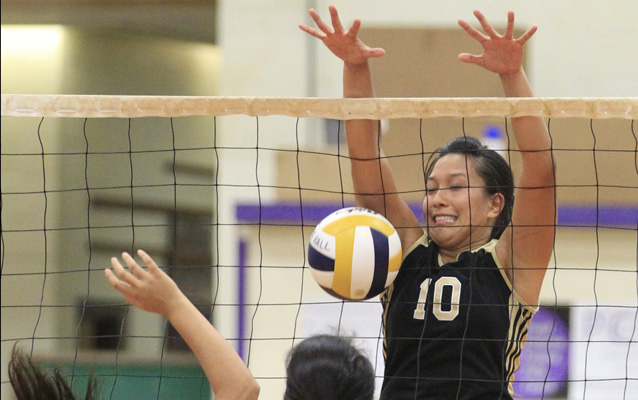 Kristen Miguel and the Mililani Trojans completed an undefeated regular season in the OIA West. / Honolulu Star-Advertiser Photo by Krystle Marcellus