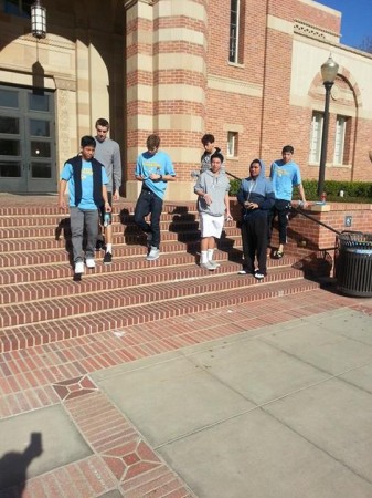 UCLA. (Photo courtesy of Punahou basketball team) 