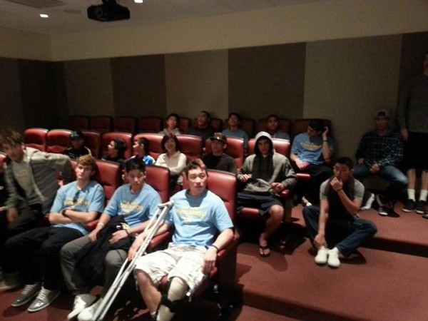 Clippers practice facility. (Photo courtesy of Punahou basketball team) 