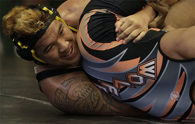 Mililani's Dayton Furuta has a tenuous hold on the top spot at 220. Honolulu Star-Advertiser Photo by Krystle Marcellus