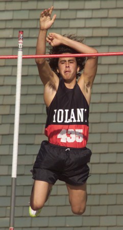 Iolani's Charles Fasi was denied a chance for three straight gold medals when rain washed out the event in 2004. Photo by Dennis Oda.