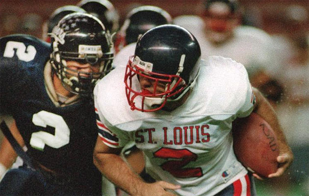 Former Saint Louis and University of Hawaii standout slotback Gerald Welch is a wide receivers coach under new Kahuku coach Vavae Tata.