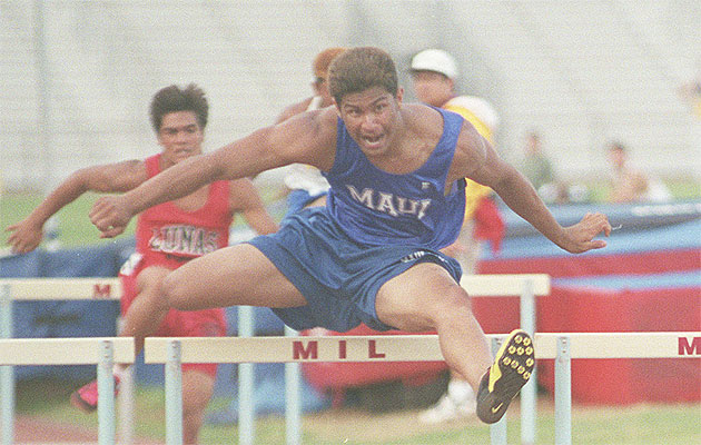 Maui's David Navarro-Arias has the fastest time since 1999.