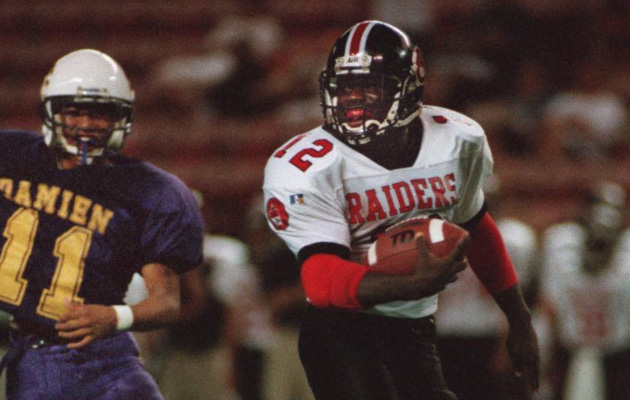 'Iolani's Joe Igber rushed for 4,428 yards between 1996 and 1998. (George F. Lee / Star-Advertiser)