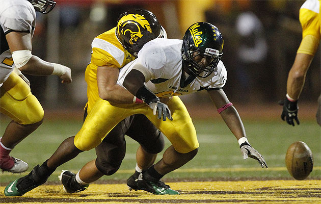 Mililani and Leilehua have played at least once every year since 1998. Honolulu Star-Advertiser Photo by Krystle Marcellus