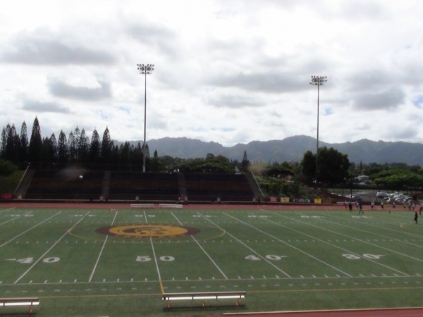 3 p.m. at John Kauinana Stadium. A line was forming at the ticket office long before the JV game.. 