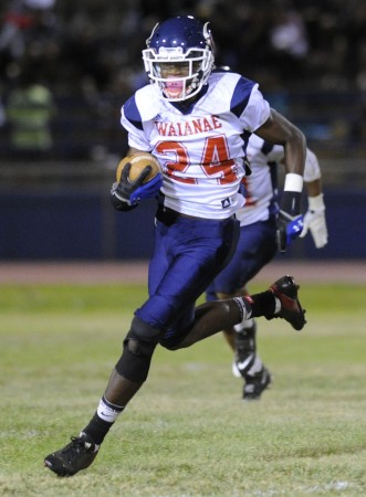 Waianae defensive back Mosiah Brame is among the Seariders' many key returnees for 2015. Bruce Asato / Star-Advertiser.