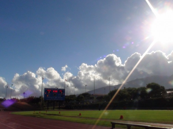 War Memorial Stadium, Wailuku, Maui.