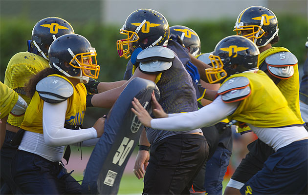 Punahou has no problem staying focused with Kahuku coming up. Dennis Oda / Star-Advertiser