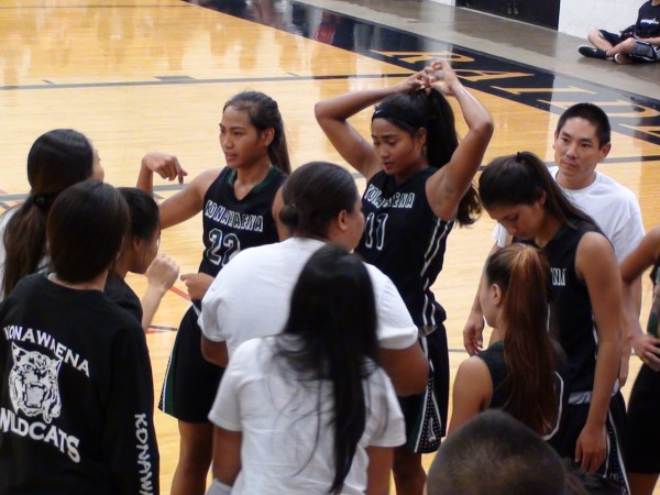 Most teams are lucky to get one shot at greatness. Konawaena got three and took down two nationally-ranked powerhouses at the ‘Iolani Classic. Unheard of. Photo: Paul Honda. 