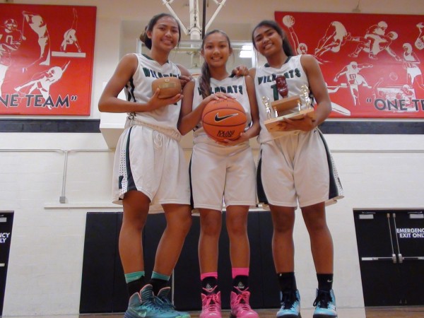 Celena Jane, Cherilyn and Chanelle Molina. Photo: Paul Honda. 