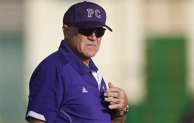 Pearl City head coach Frank Baumholtz III has led his team into the state tournament every year since he took over the program with Tracee Kono in 2002. Jamm Aquino / Star-Advertiser