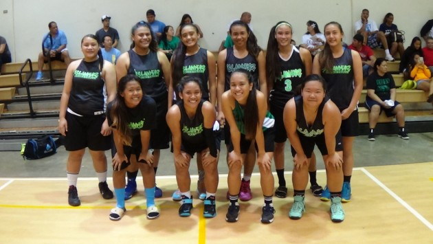 The Islanderz were runners-up in the 14-under division. (Photo: Paul Honda)