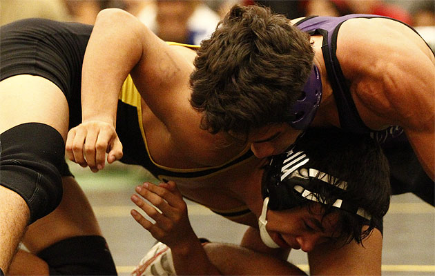 Mililani's Zack Diamond has had a firm grasp on the top spot after surviving a scare from Pearl City's Baylen Cooper in December. Jamm Aquino / Star-Advertiser