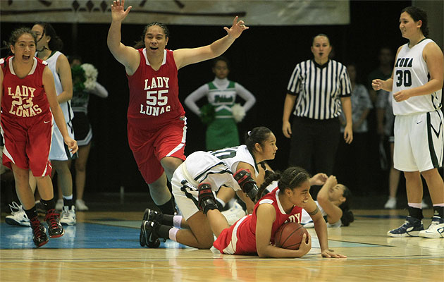 Can the Lahainaluna girls pull off a repeat of their 2010 state title win over Konawaena? Jamm Aquino / Star-Advertiser