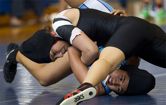 Iolani's Taniya Alo will take her first step toward four state titles this weekend. Dennis Oda / Star-Advertiser