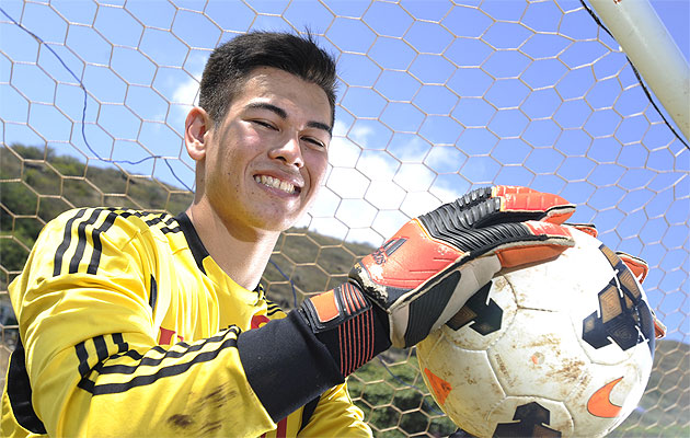 Michael Stafford is Kalani's third state player of the year in four years. Bruce Asato / Star-Advertiser