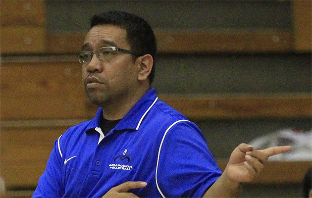 Moanalua coach Alan Cabanting can reach some rare air with a fourth straight OIA title. Honolulu Star-Advertiser photo by Krystle Marcellus