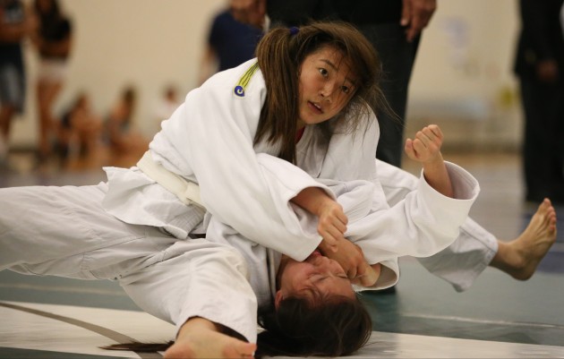 Punahou's Bailey Hoshino   was named to the first team of the ILH girls judo All-Stars. Darryl Oumi / Special to the Star-Advertiser.