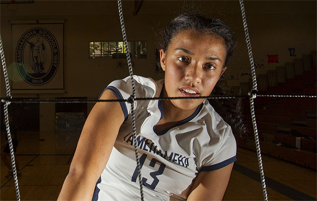 Tiyana Hallums is the latest in a long line of Hall of Honor volleyball players from Kamehameha.