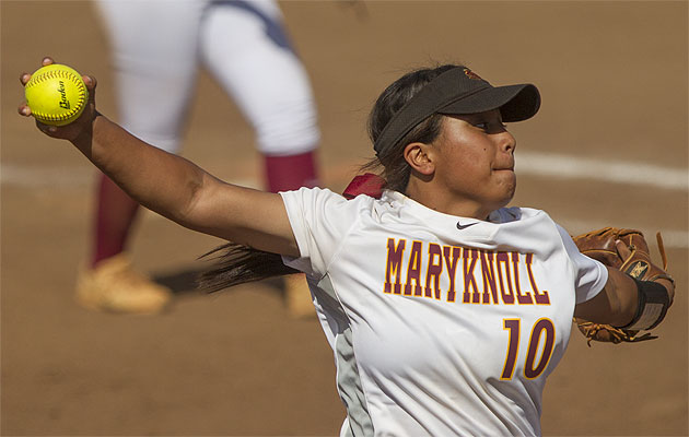 Shearyna Labasan of Maryknoll has been first team All-State the past two years. She will find out Sunday if it is three in a row. Cindy Ellen Russell / Star-Advertiser