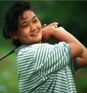Anna Umemura surprised everyone with a 74 in the first round of an HHSAA tournament. 