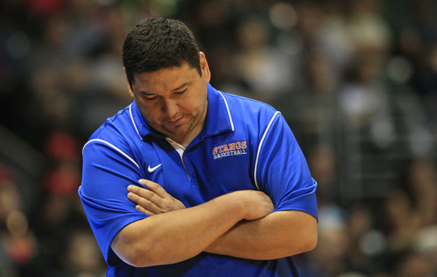 Alika Smith won state titles in both Division I and Division II in his five years at Kahaleo. Photo by Jamm Aquino/Star-Advertiser.