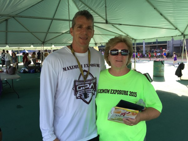 GPA's Rich Miano and PIAA's Doris Sullivan. Together with their staffs, they coordinated what is believed to be the largest football camp — that includes college coaches — in Hawaii. 