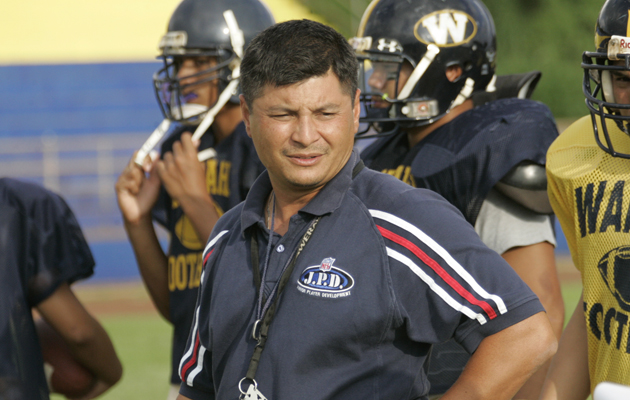 Sean Saturnio is in his second year as the fullbacks coach at Army. FL Morris / Honolulu Star-Bulletin, 2006.