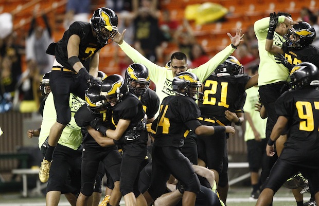 Nanakuli enters 2015 as the defending OIA D-II champions. Photo by Jamm Aquino/Star-Advertiser.