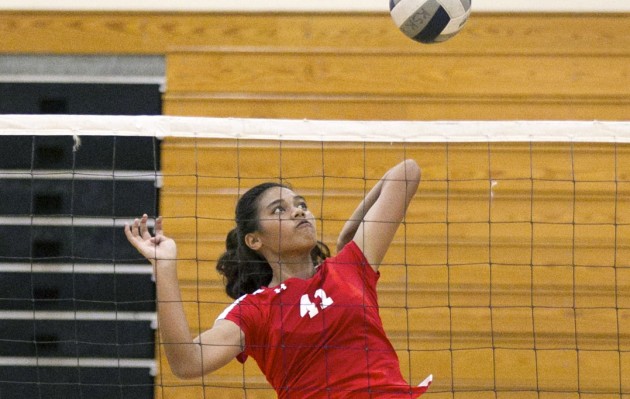Shali Niu has Kahuku rolling at the Hawaii Volleyball Invitational. Cindy Ellen Russell / Star-Advertiser