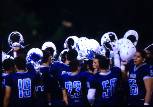 Kailua prepares to meet defending OIA and state champion Mililani at Alex Kane Stadium. Jamm Aquino/Star-Advertiser