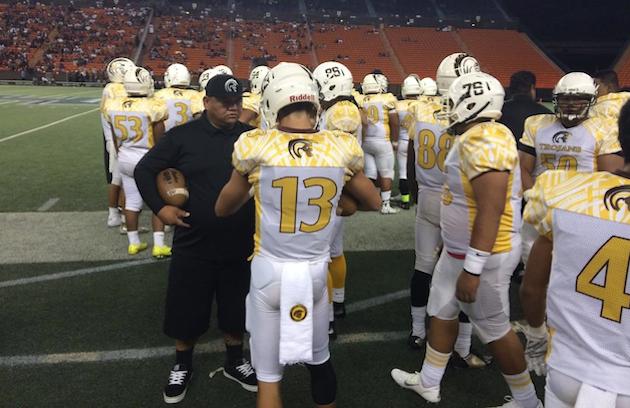 Mililani puts its 26-game winning streak against OIA teams on the line against Farrington. Photo by Jamm Aquino/Star-Advertiser.