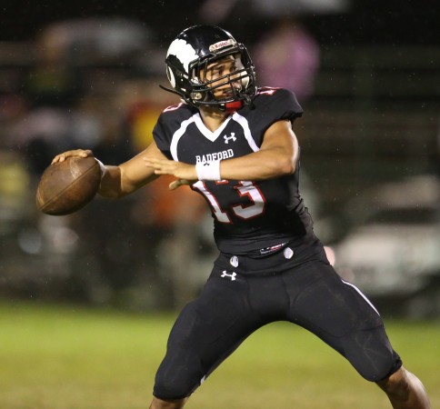 Radford quaterback Quintin Iriarte has a trip to Waianae in his future. Darryl Oumi / Special to the Star-Advertiser
