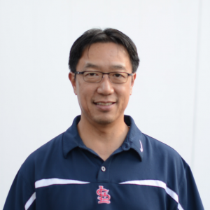 Dion Chan is Saint Louis' new boys volleyball coach. Photo courtesy of Saint Louis School.
