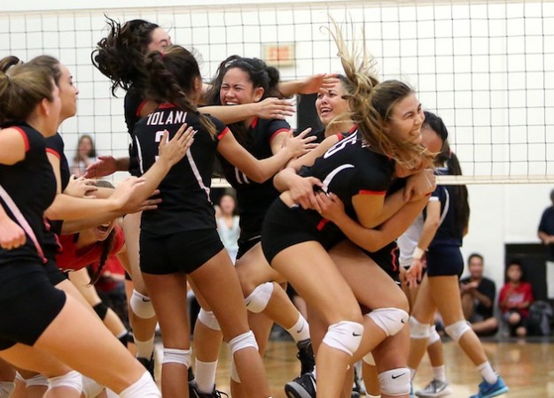 'Iolani won the ILH D-I title and earned the top seed in the state tournament in its first appearance since 2007. Photo by Jay Metzger/Special to the Star-Advertiser.