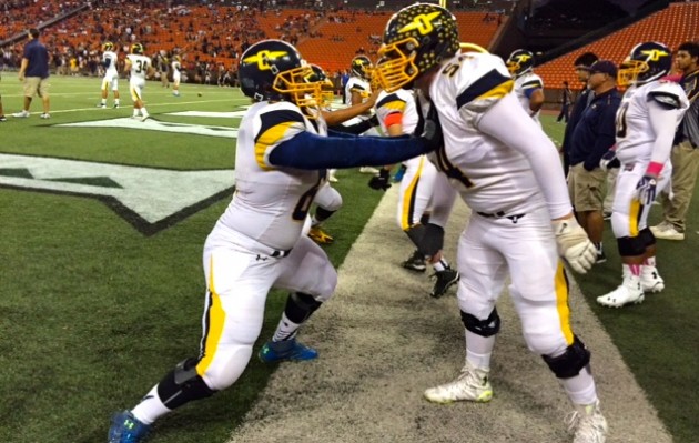 Punahou prepares to win another ILH title. Bruce Asato / Star-Advertiser
