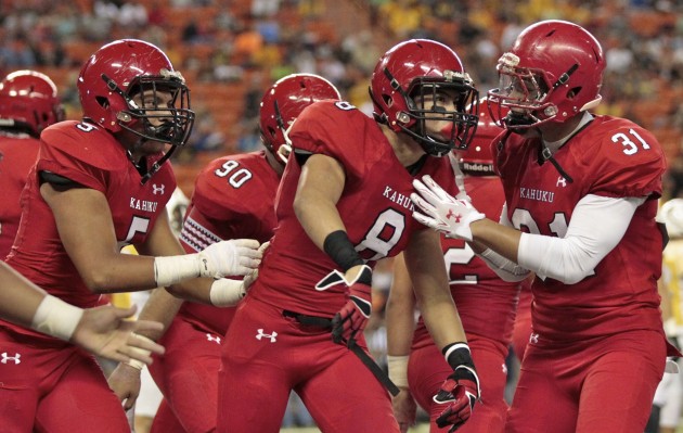 Kahuku earned the top seed in the state tournament for the first time in two years. Jamm Aquino / Star-Advertiser
