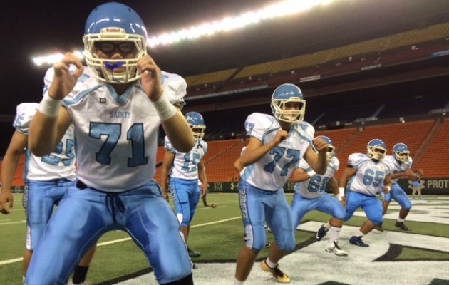 St. Francis is gearing up for another tough ILH battle at the Stadium. Bruce Asato / Star-Advertiser