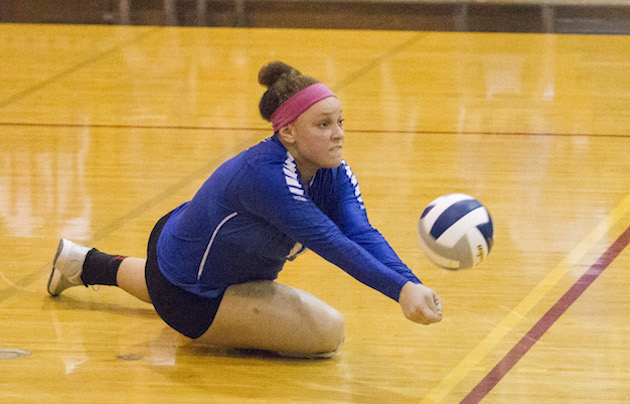 Moanalua's Johanna Kruize is the OIA East girls volleyball player of the year. Photo by Cindy Ellen Russell/Star-Advertiser.