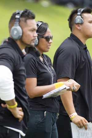 Hilo's coaches have stepped in nicely for David Baldwin. Cindy Ellen Russell / Star-Advertiser