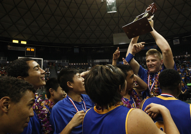 Two OIA East teams reached the D-II state final last year with Kaiser beating Kalani for the title. Photo by Jamm Aquino/Star-Advertiser.