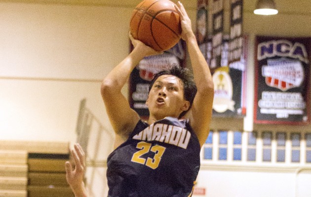 Jared Lum and Punahou are unbeaten in the Jim Alegre Invitational. Cindy Ellen Russell / Star-Advertiser