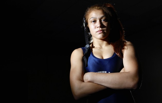 Kamehameha's Teshya Alo was called "the best high school wrestler in the nation" by USA wrestling in a story published today. Jamm Aquino/ Star-Advertiser