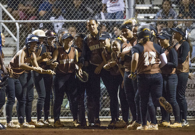 Mililani defeated Campbell in the OIA final last year to win its second consecutive OIA championship. Photo by Cindy Ellen Russell/Star-Advertiser.