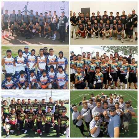 Teams from Hawaii left their mark at the Pylon 7v7. Photos compiled by Tuli Tafai. 