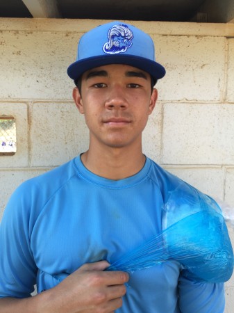 Kailua junior pitcher Joey Cantillo.