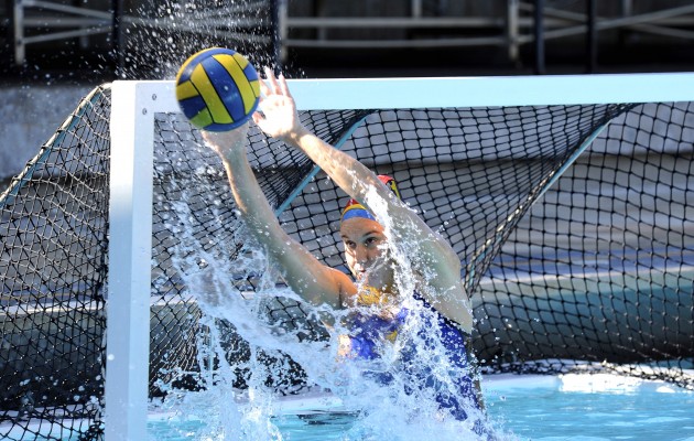 Emalia Eichelberger and Punahou are heavy favorites in the state water polo tournament. Bruce Asato / Star-Advertiser