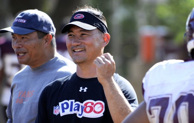 Farrington's Randall Okimoto and his fellow coaches around the island are feeling a time crunch. Bruce Asato / Star-Advertiser